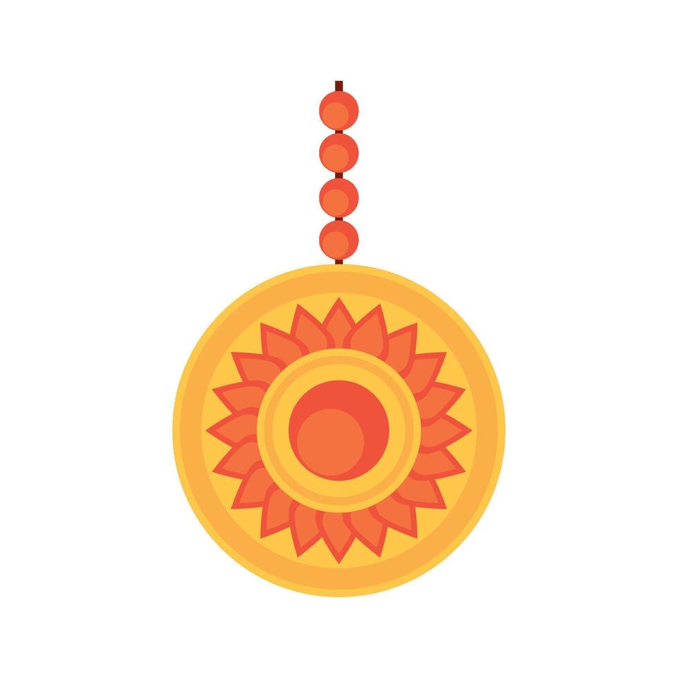 A yellow and orange sun on a white background vector