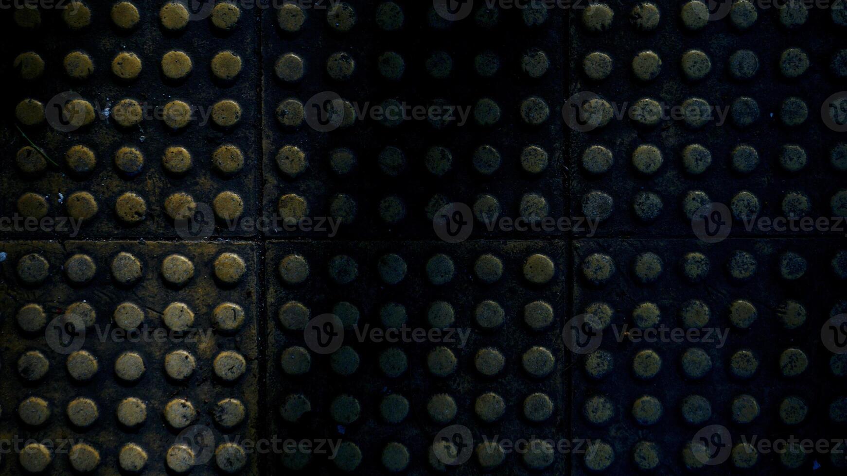 Background texture of old metal with holes. Old metal background. photo