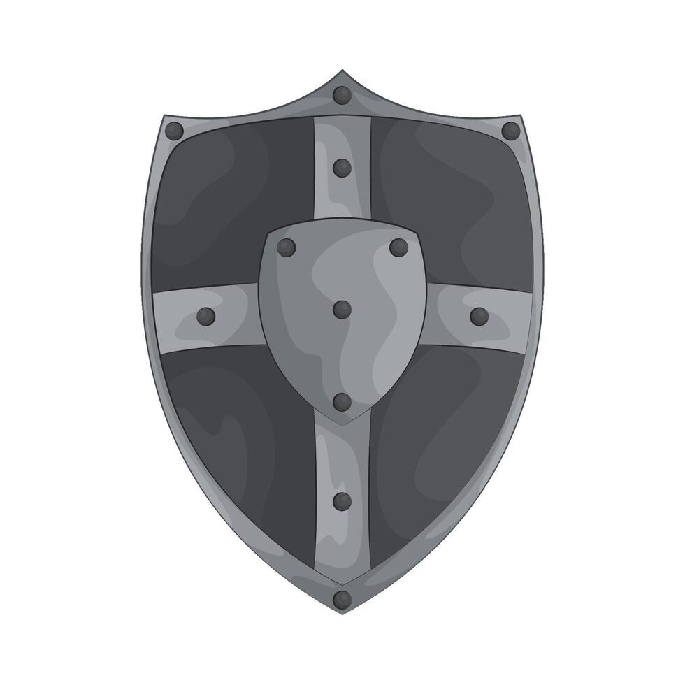 illustration of Shielded Battle Ready vector