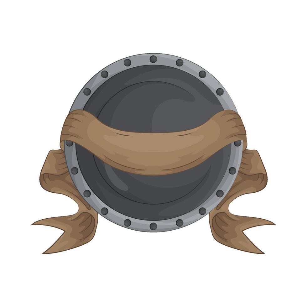 Shield Ribbon of Valor illustration vector