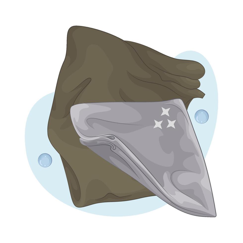 Refined Napkin Elegance vector