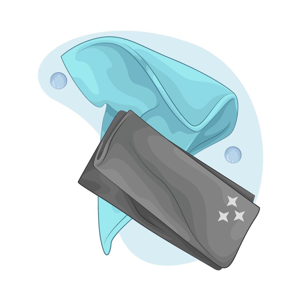 illustration of Refined Napkin Elegance vector