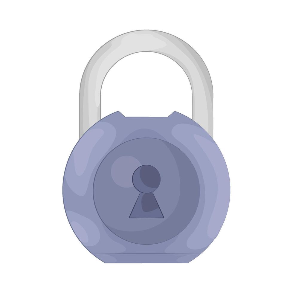 High Security Padlock vector