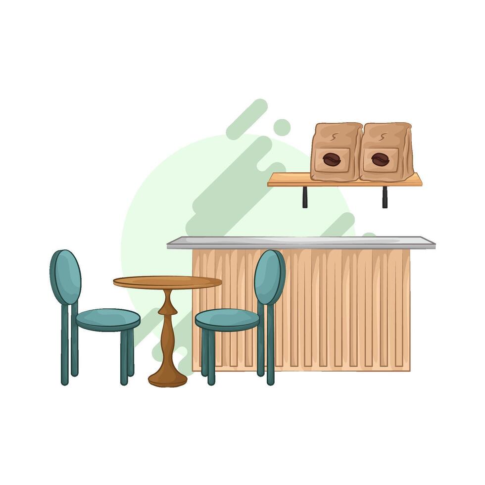 Urban Bar Style illustration vector