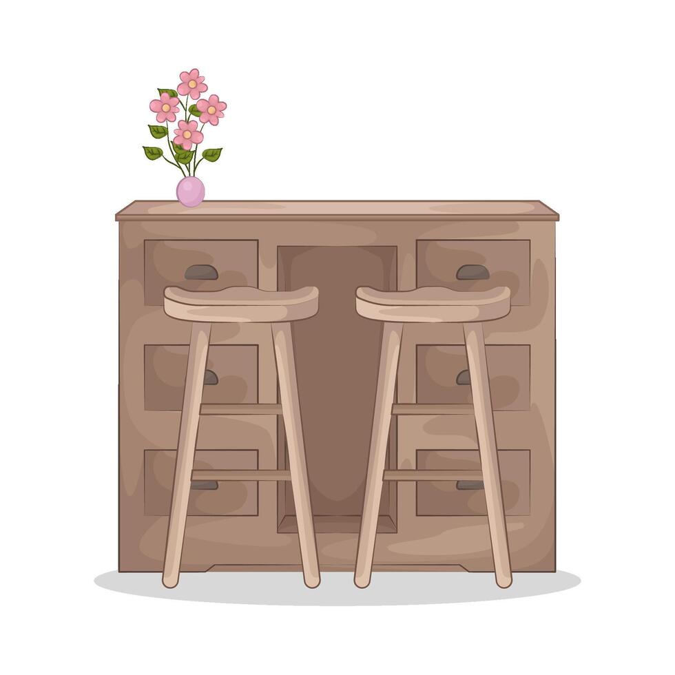 simple Bar Layout vector