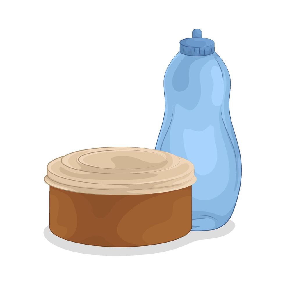 Food and Drink Containers vector
