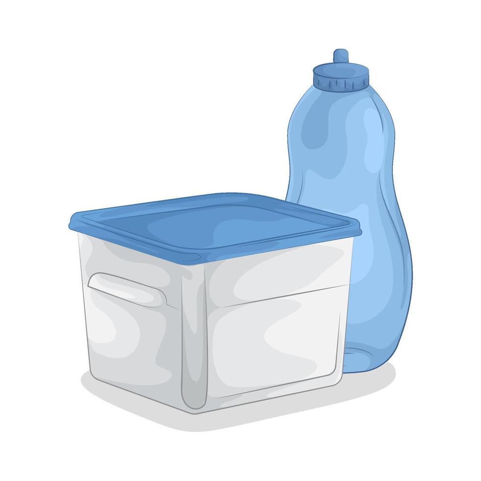 Water Bottles and Containers vector
