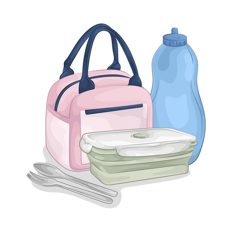Food and Drink Containers illustration vector