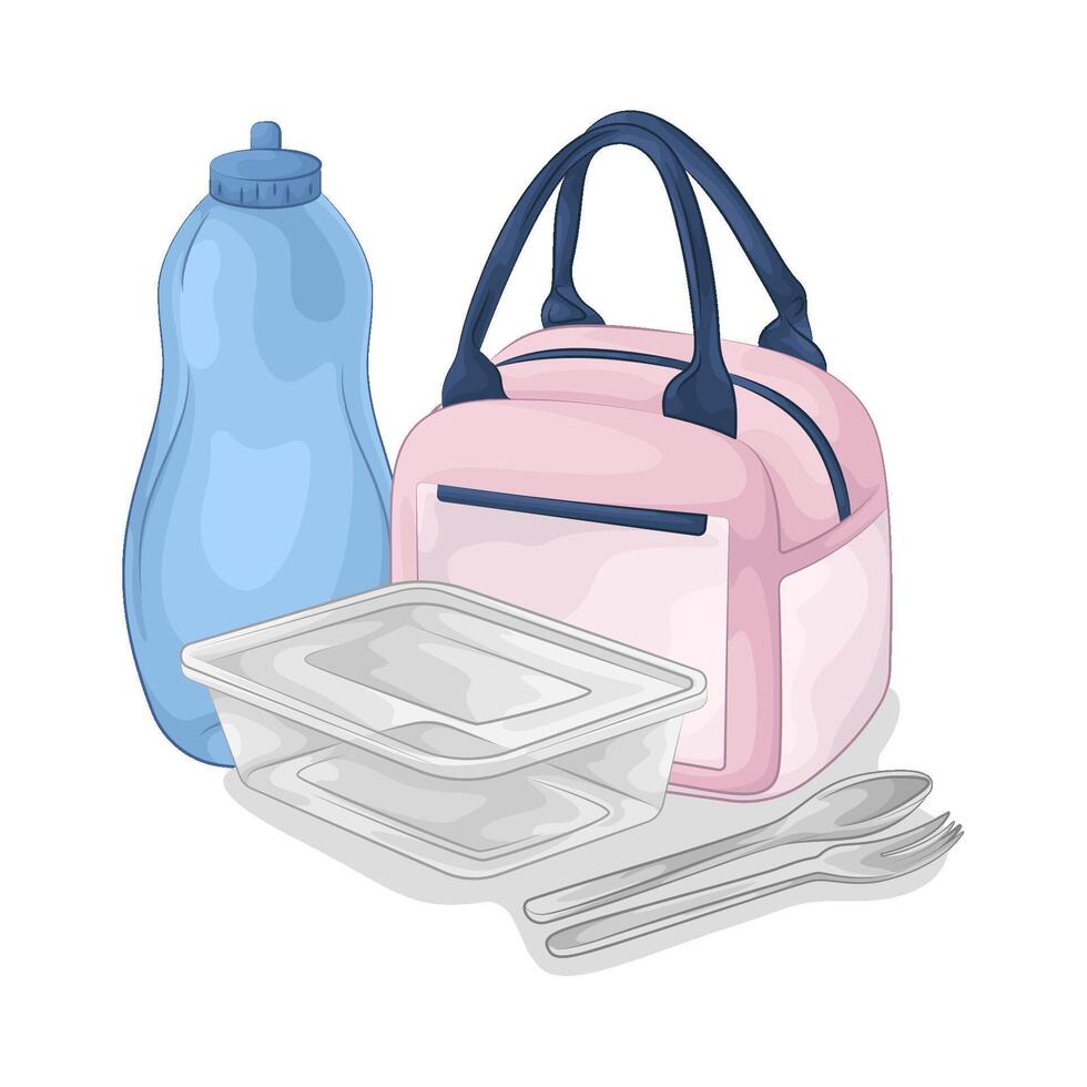 Bottles and Containers illustration vector