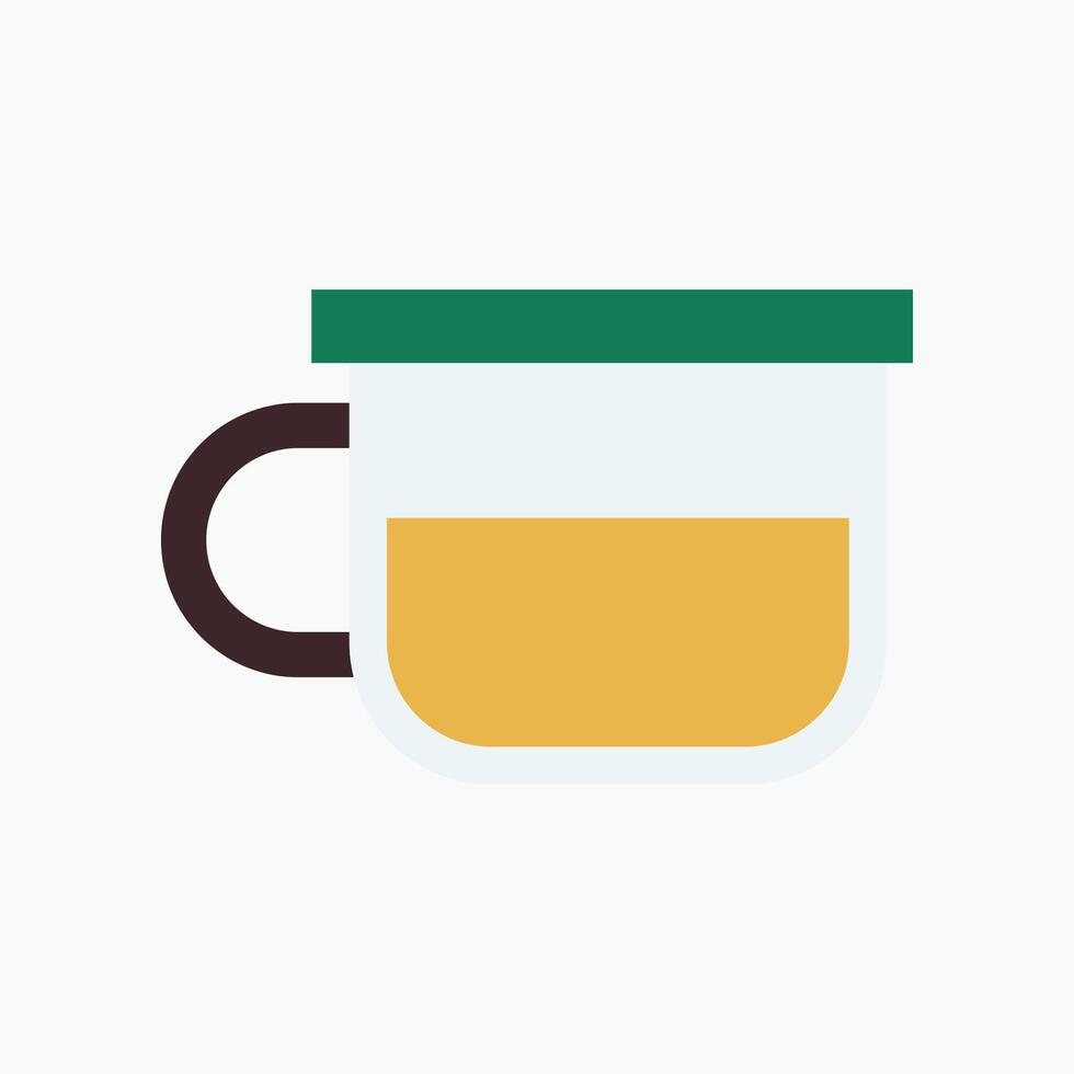 Flat Design Coffee illustration vector