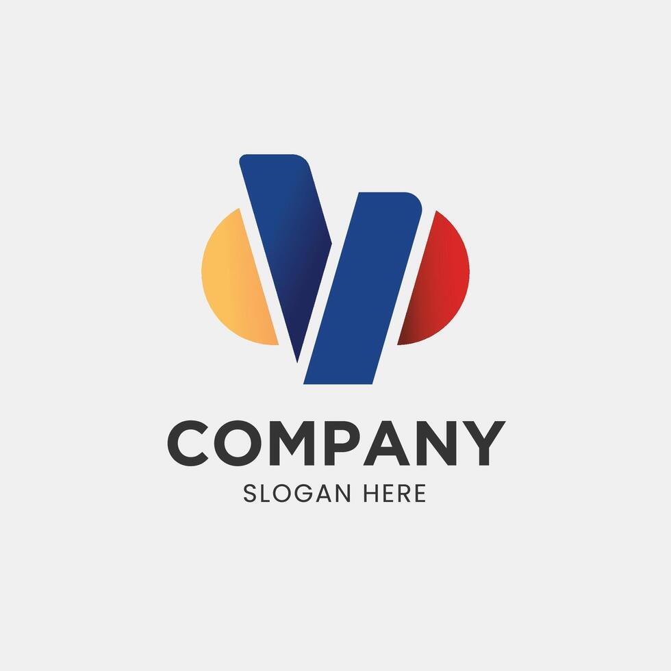 Logo Company elegant template vector
