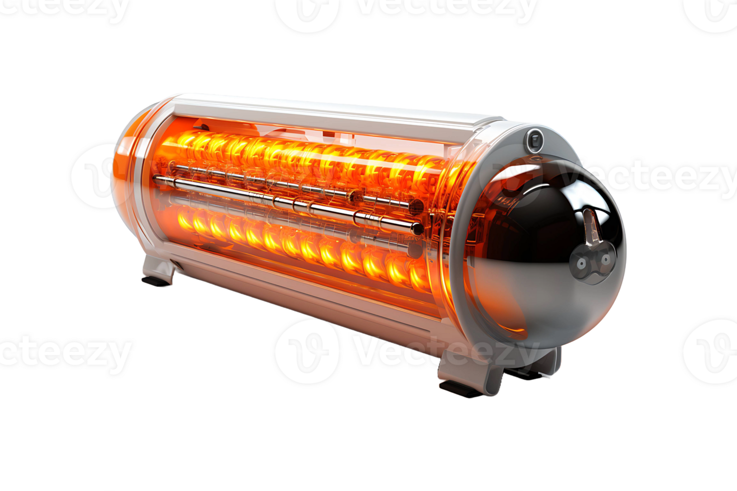 Furnace Heating Element isolated on transparent background. png