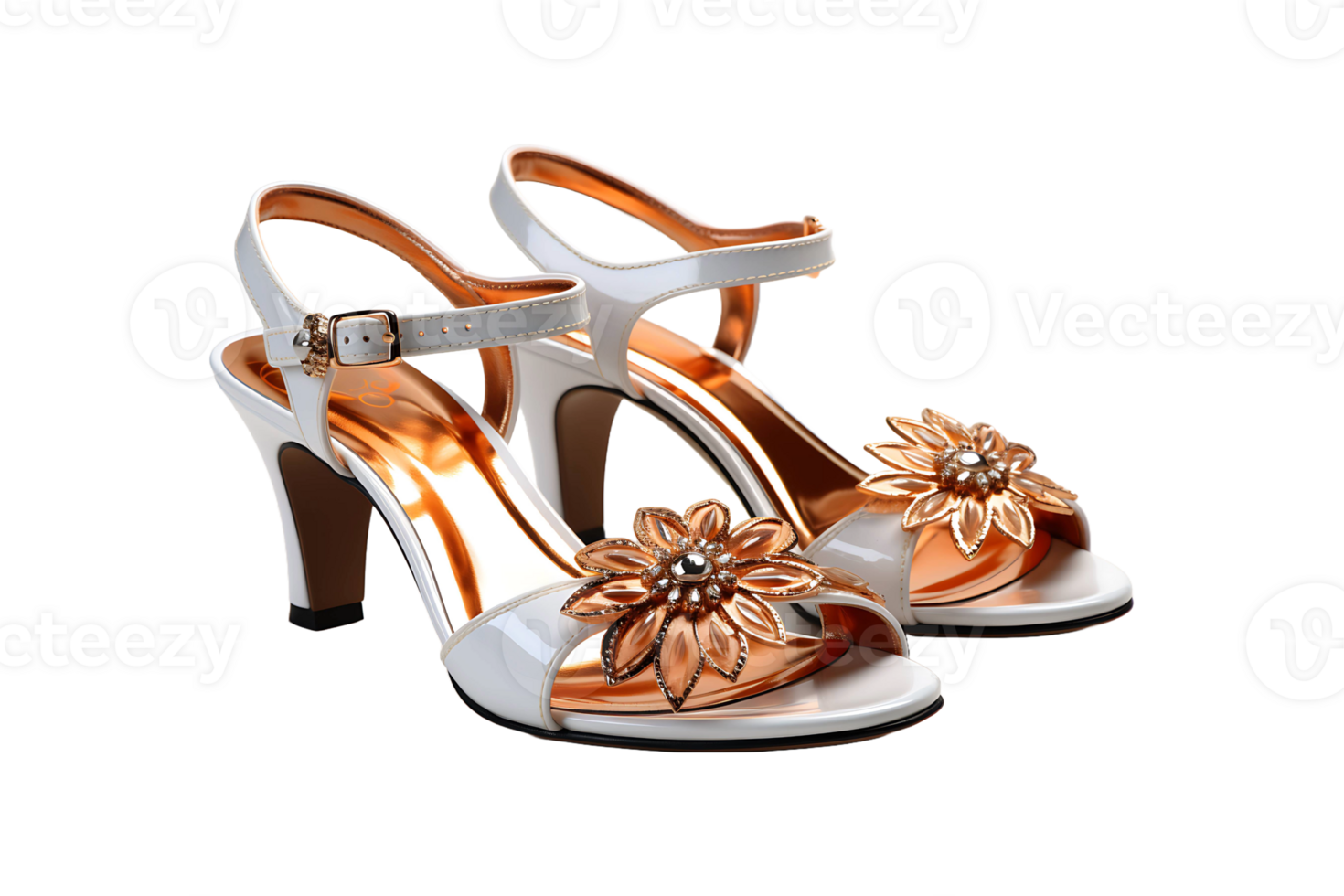 Liberty Ladies Sandal isolated on transparent background. png