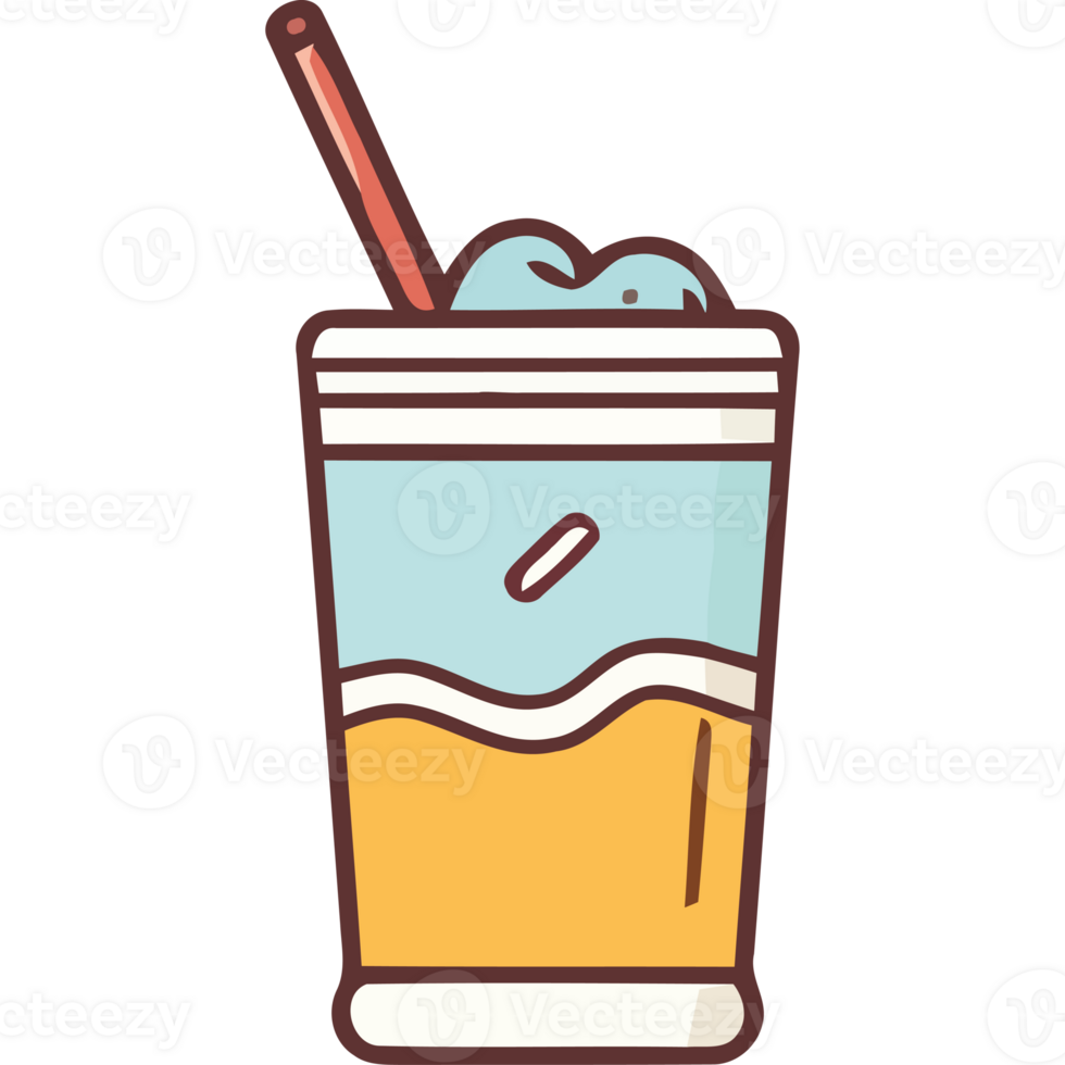 Ice cream drink icon png