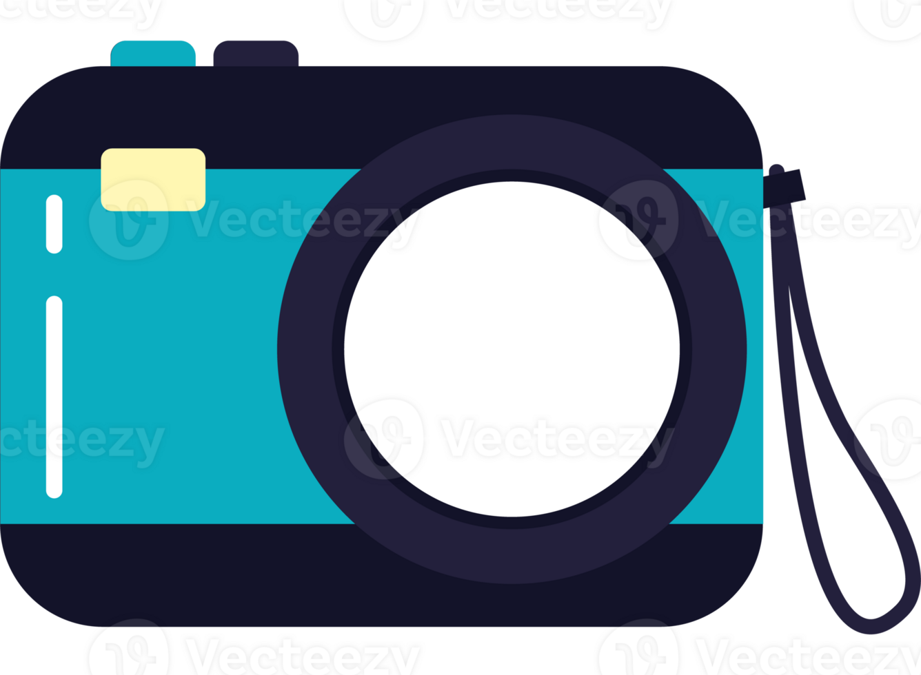 A camera icon with a blue background png
