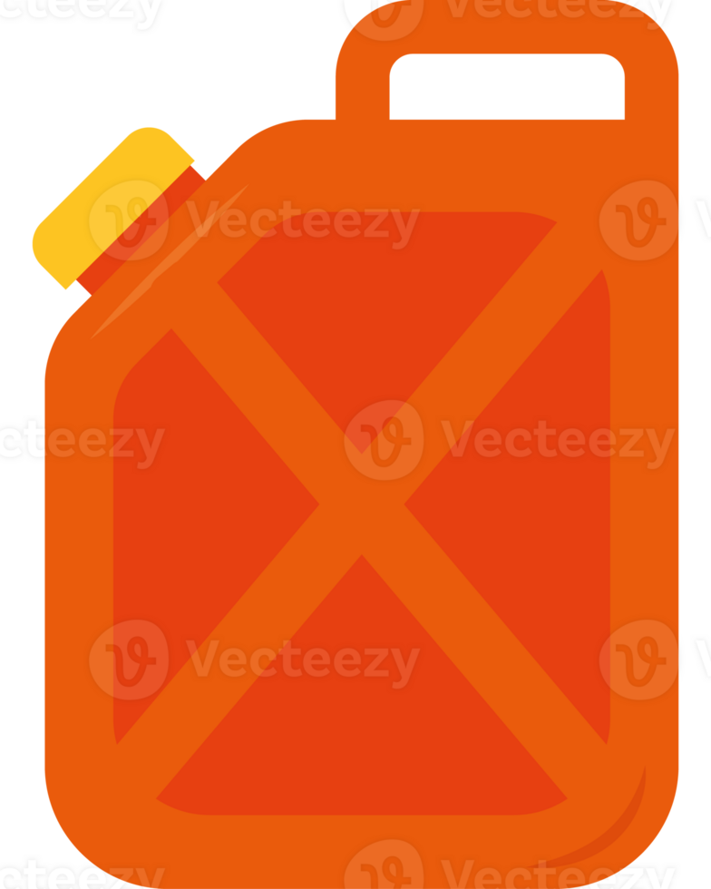 A can of gas with a cross on it png