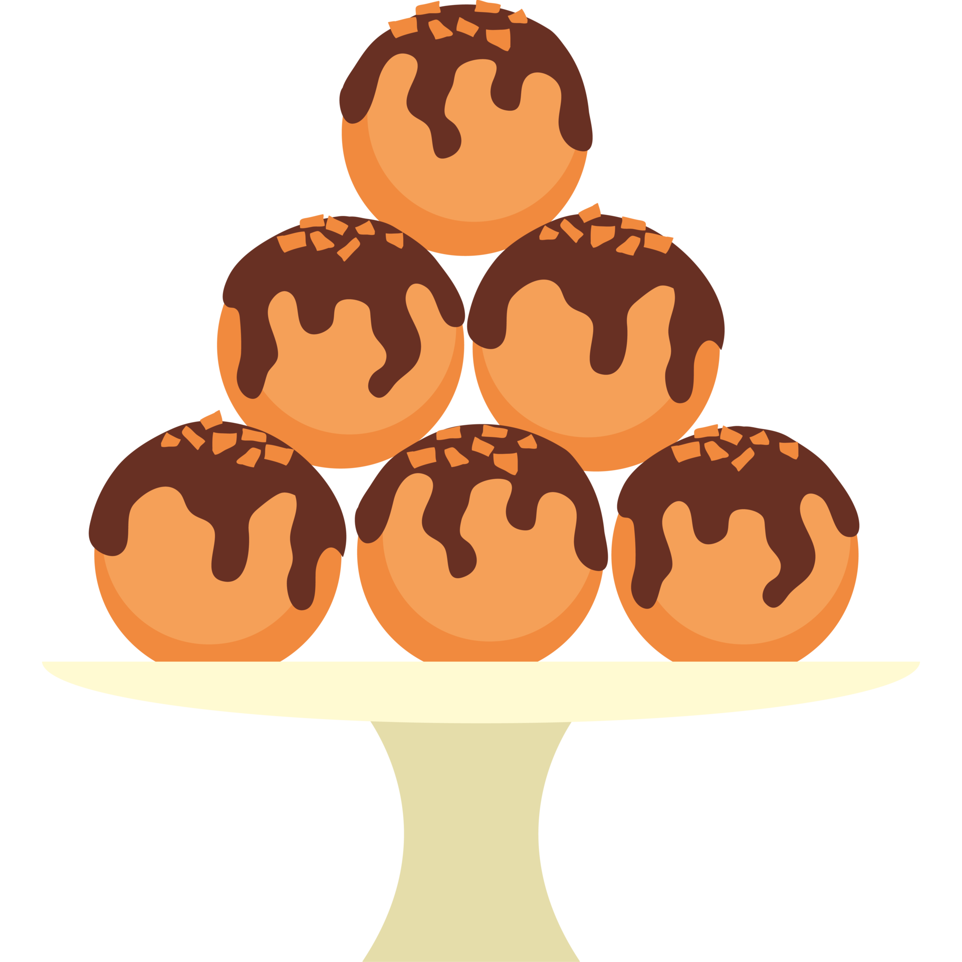 A cake with chocolate and caramel on top 49621849 png