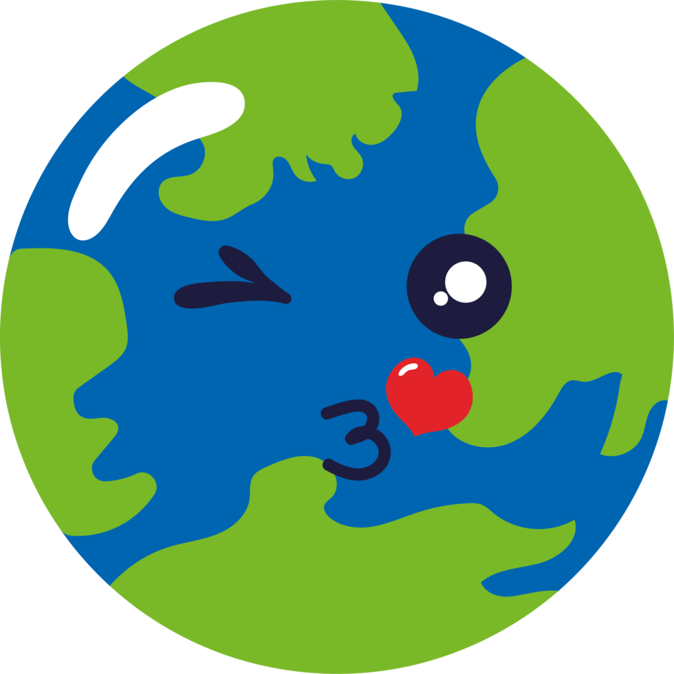 Earth day sticker png
