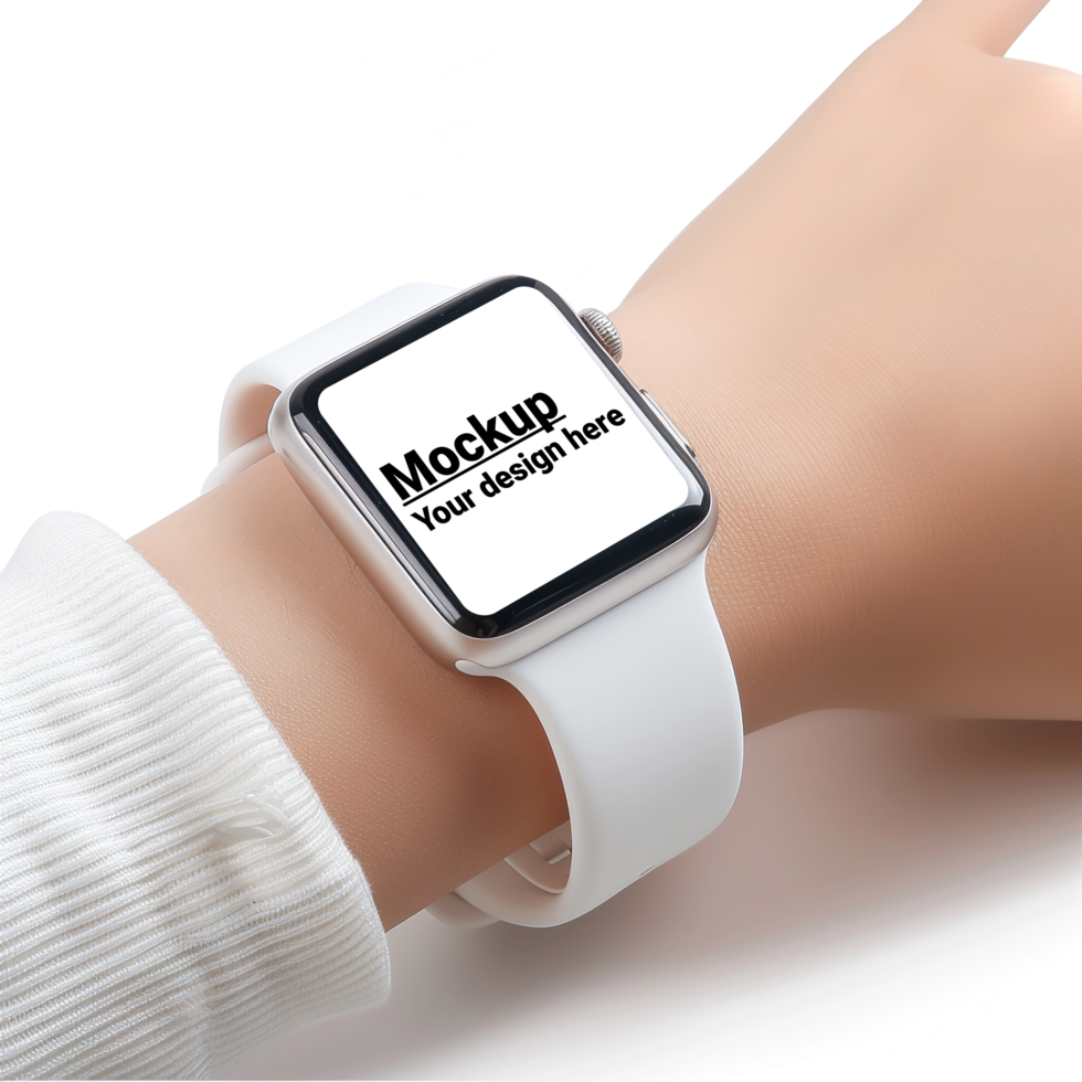 Mockup of smartwatch psd