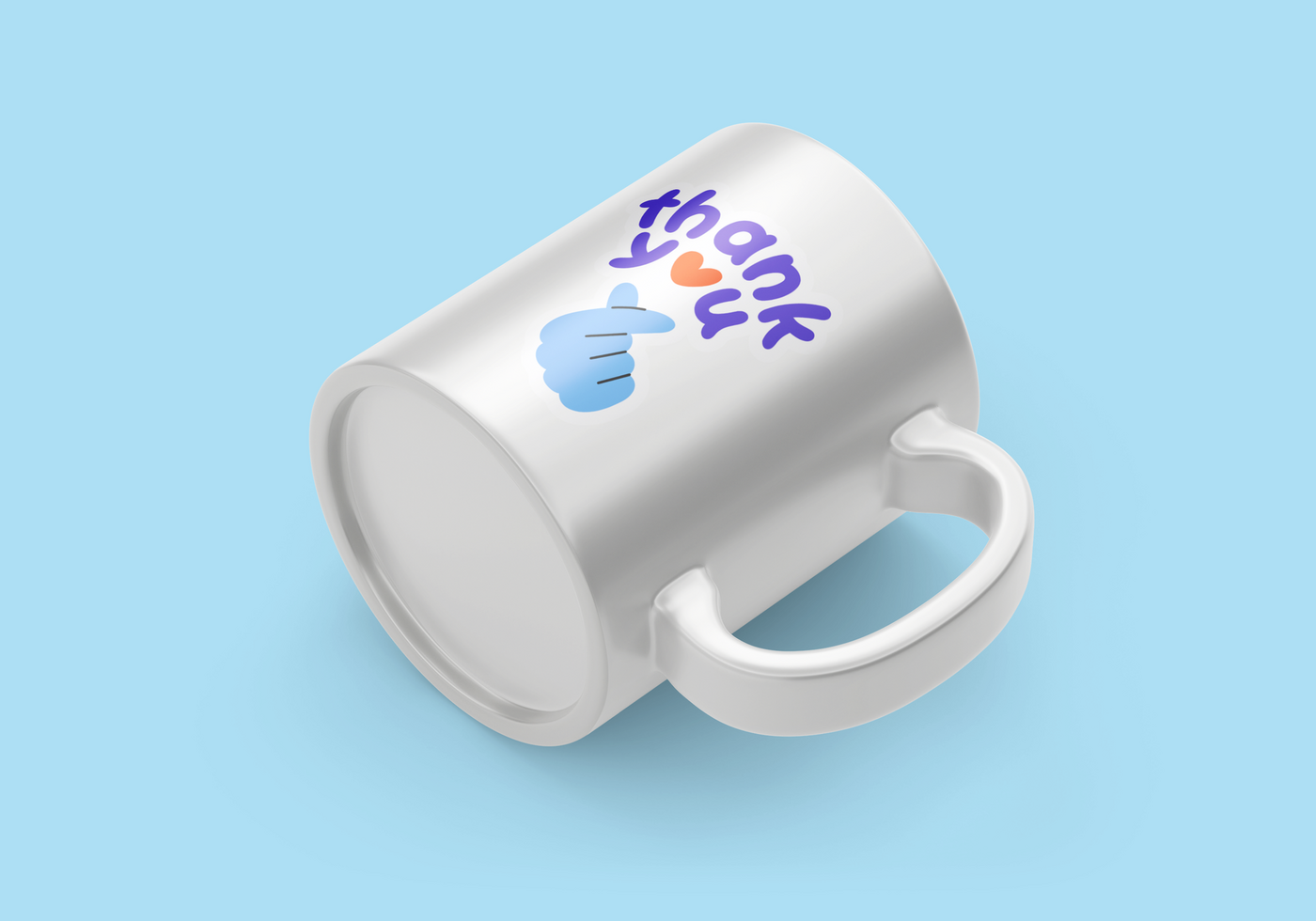 Coffee mug mockup psd