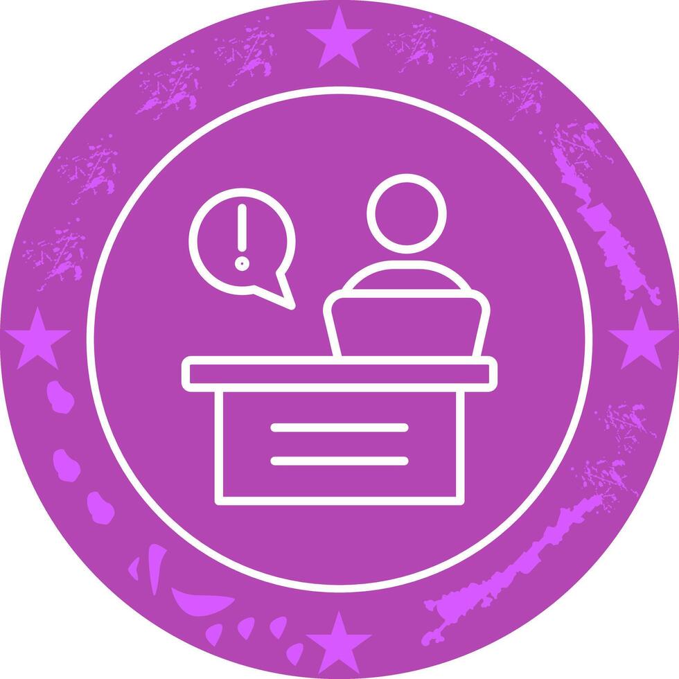 Service Desk Icon Design vector