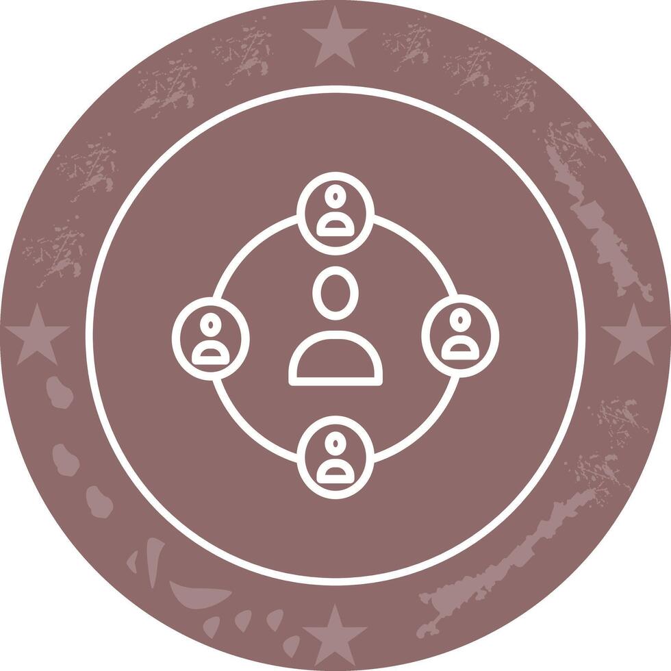 Networking Icon Design vector