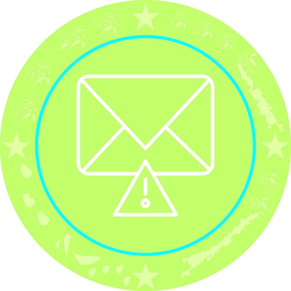 Message Alert Icon Design vector