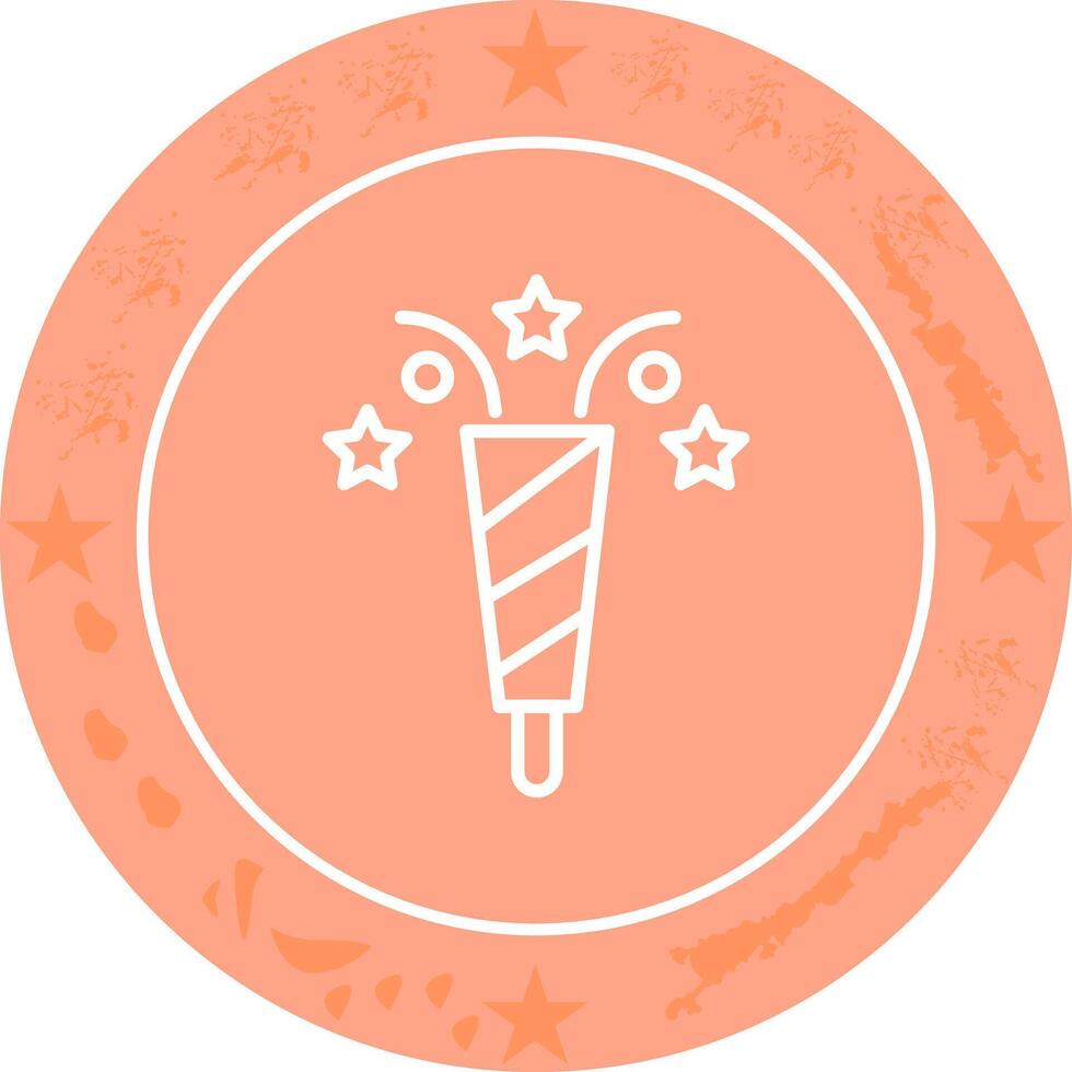 Popper Icon Design vector