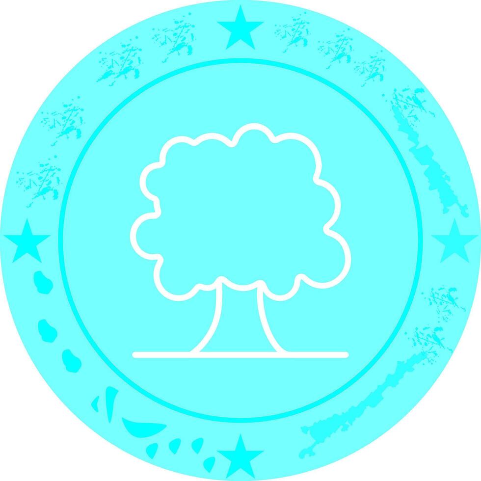 Deciduous Tree Icon Design vector