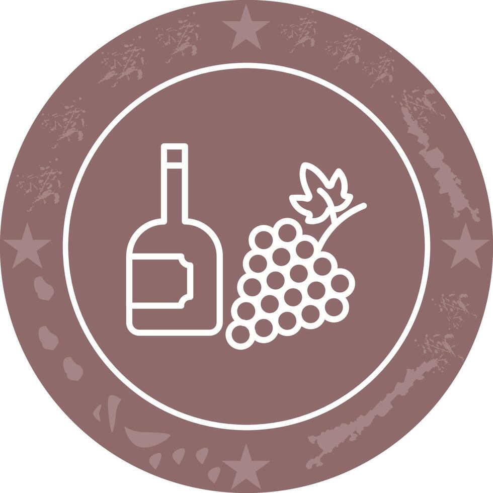 Wine Vineyard Icon Design vector