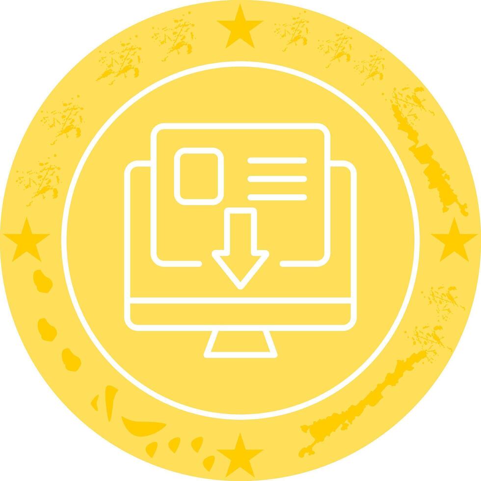 Landing Page Icon Design vector