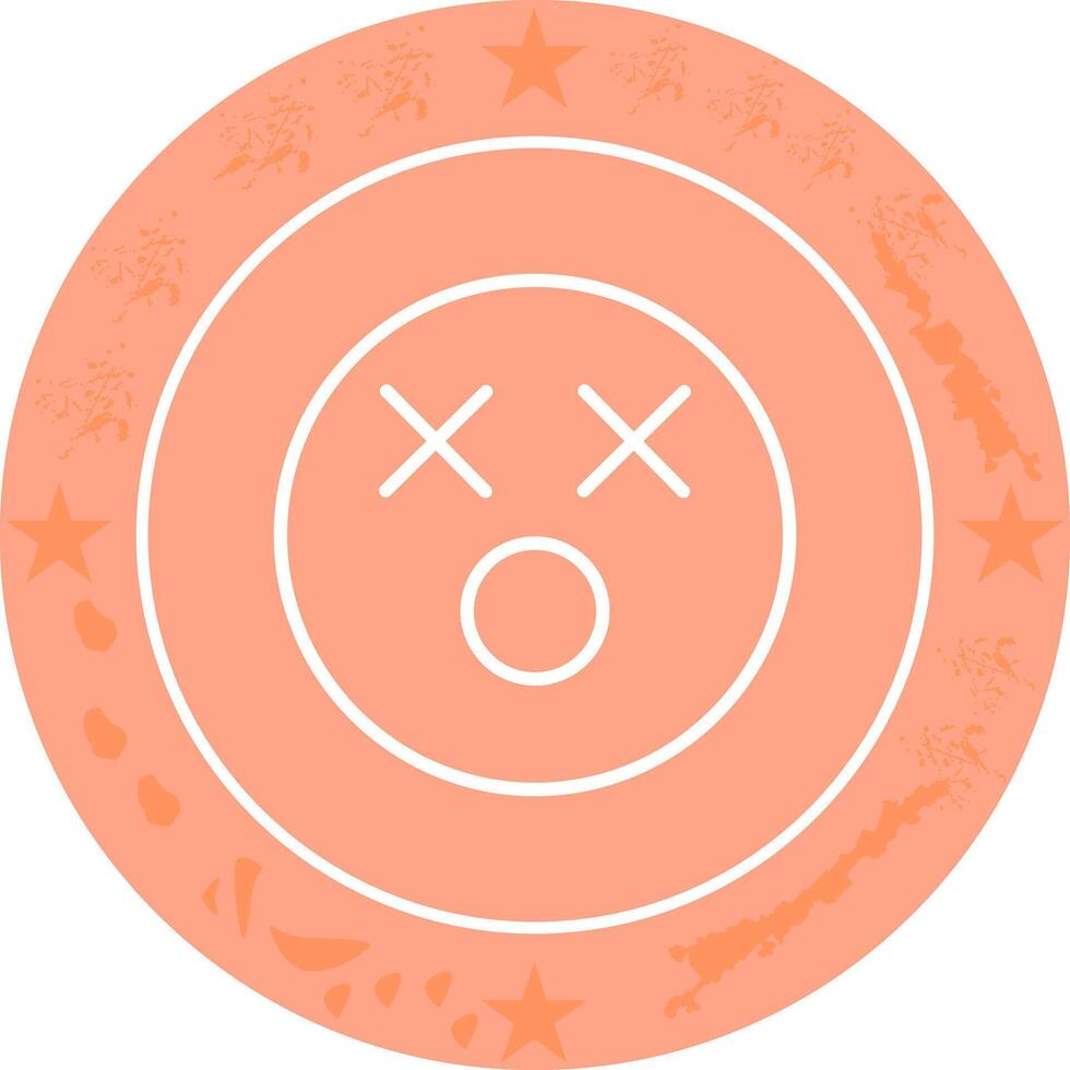 Dizzy Face Icon Design vector
