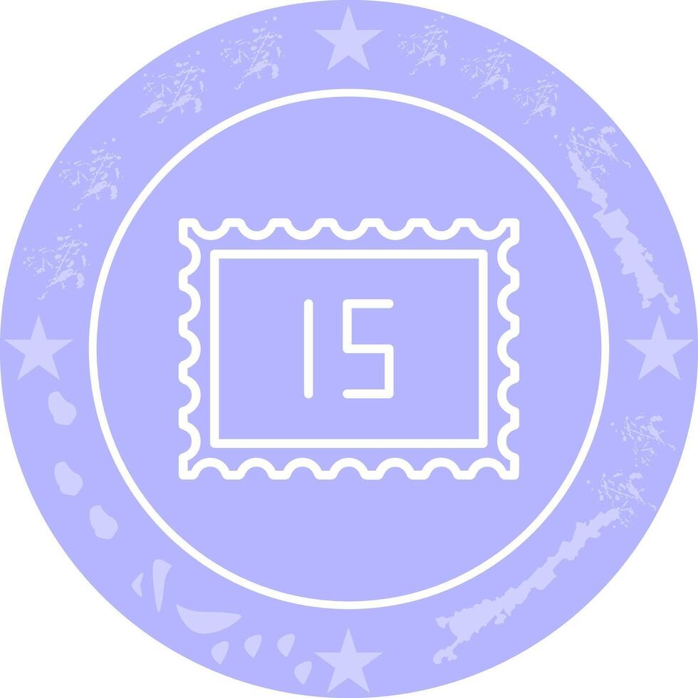 Postage Due Icon Design vector