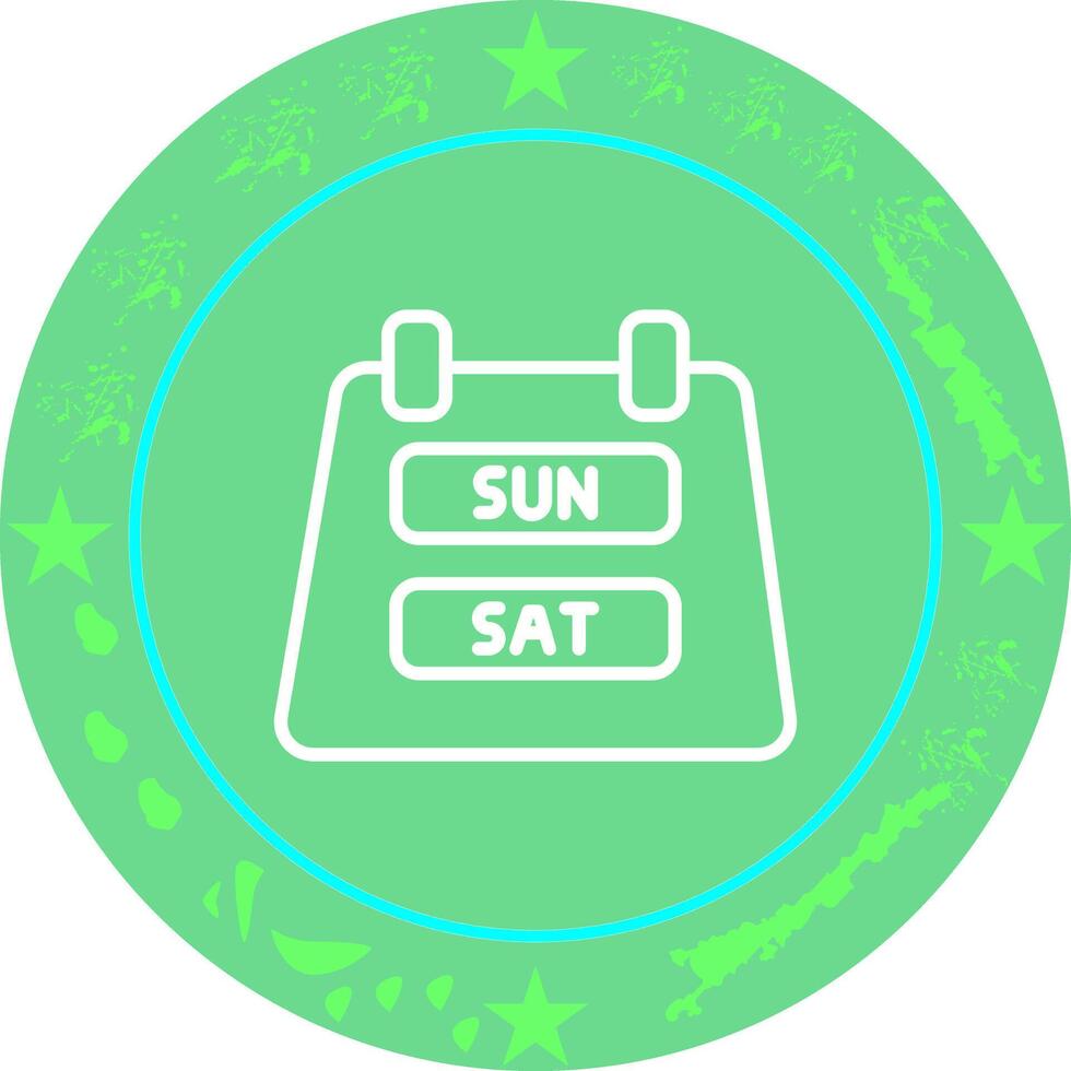 Weekend Getaway Icon Design vector