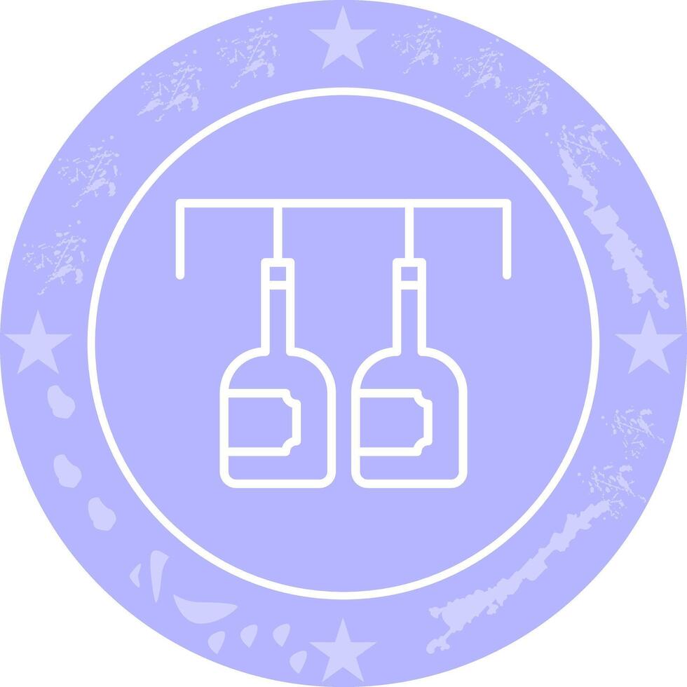 Wine Tasting Icon Design vector