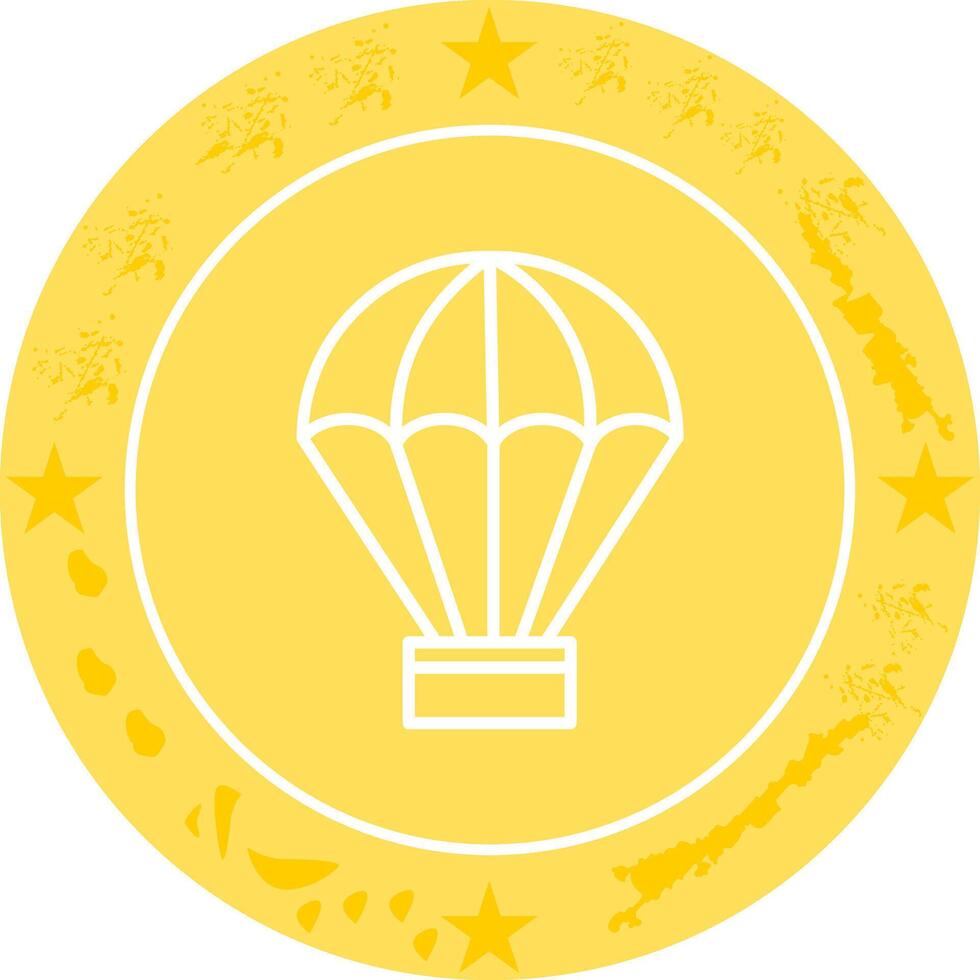 Hot Air Balloon Icon Design vector