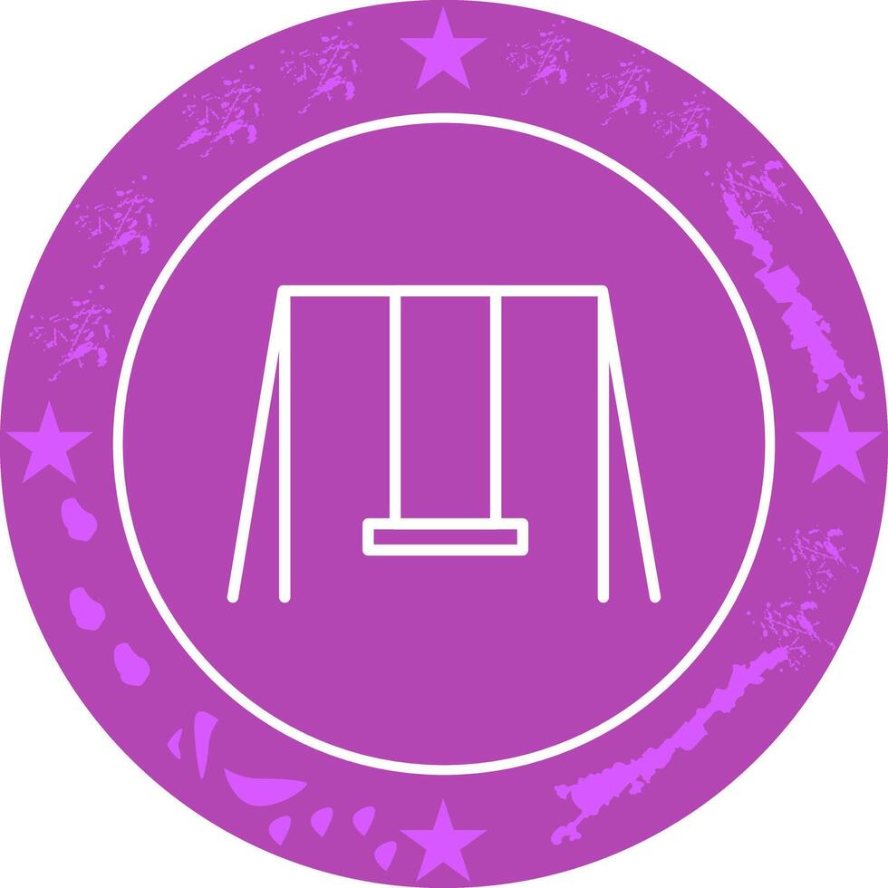 Swing Time Icon Design vector