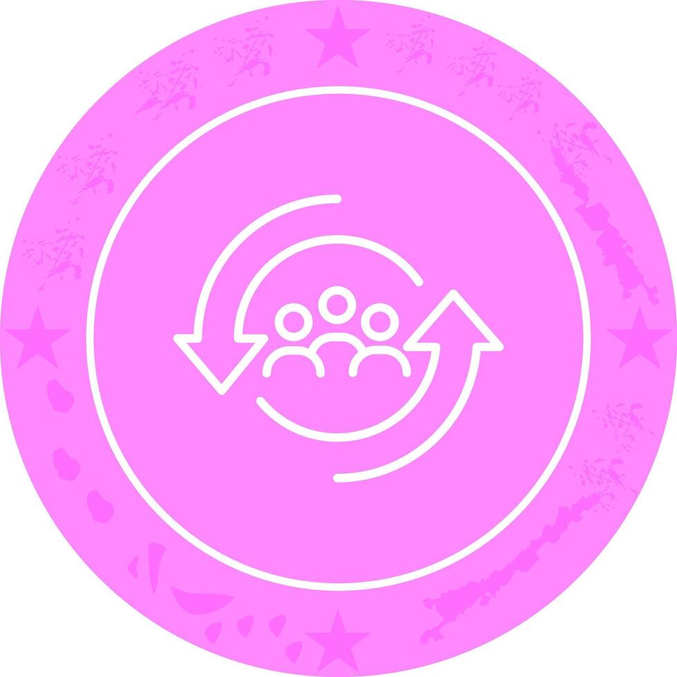 Career Change Icon Design vector