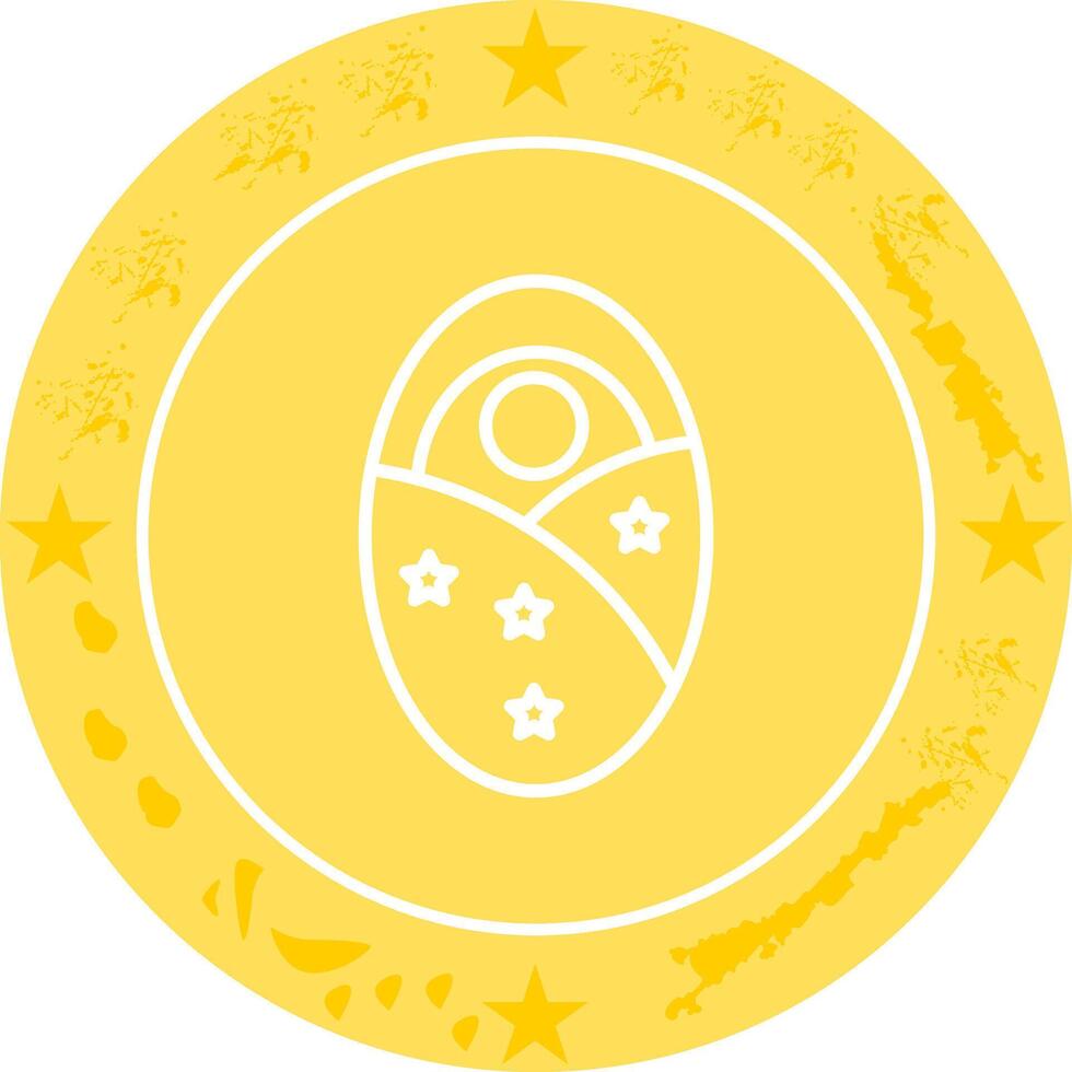 Swaddle Time Icon Design vector