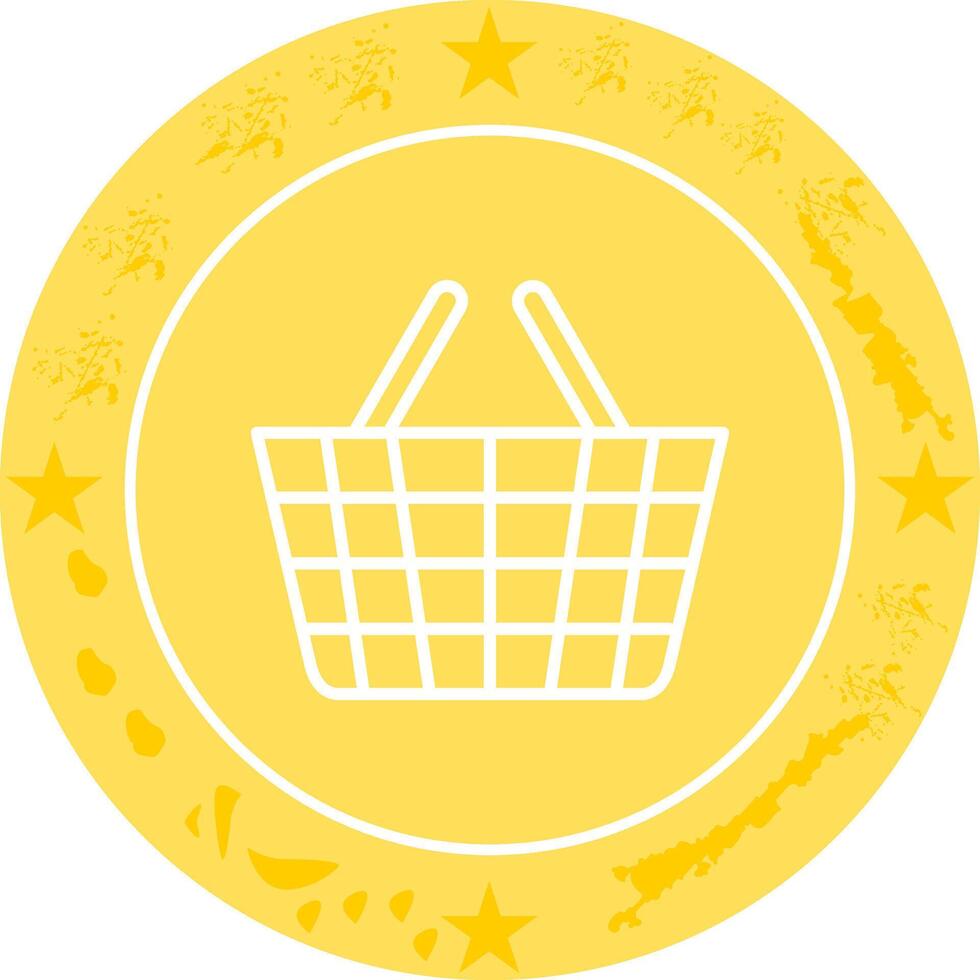 Shopping Basket Icon Design vector