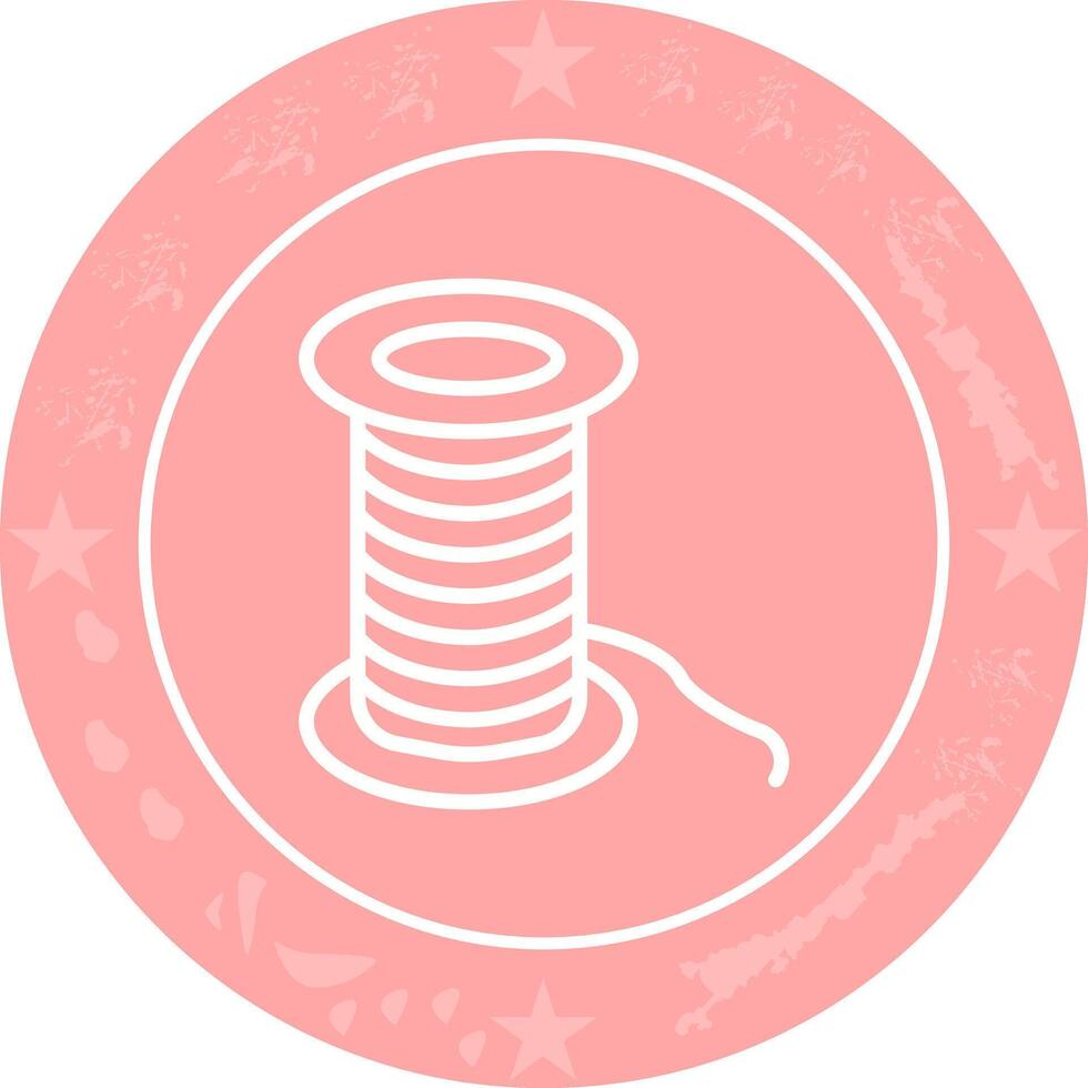 Thread Icon Design vector
