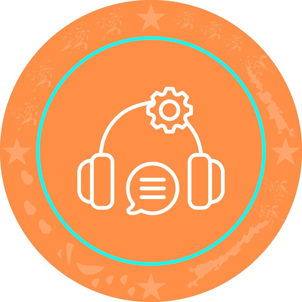 Technical Support Icon Design vector