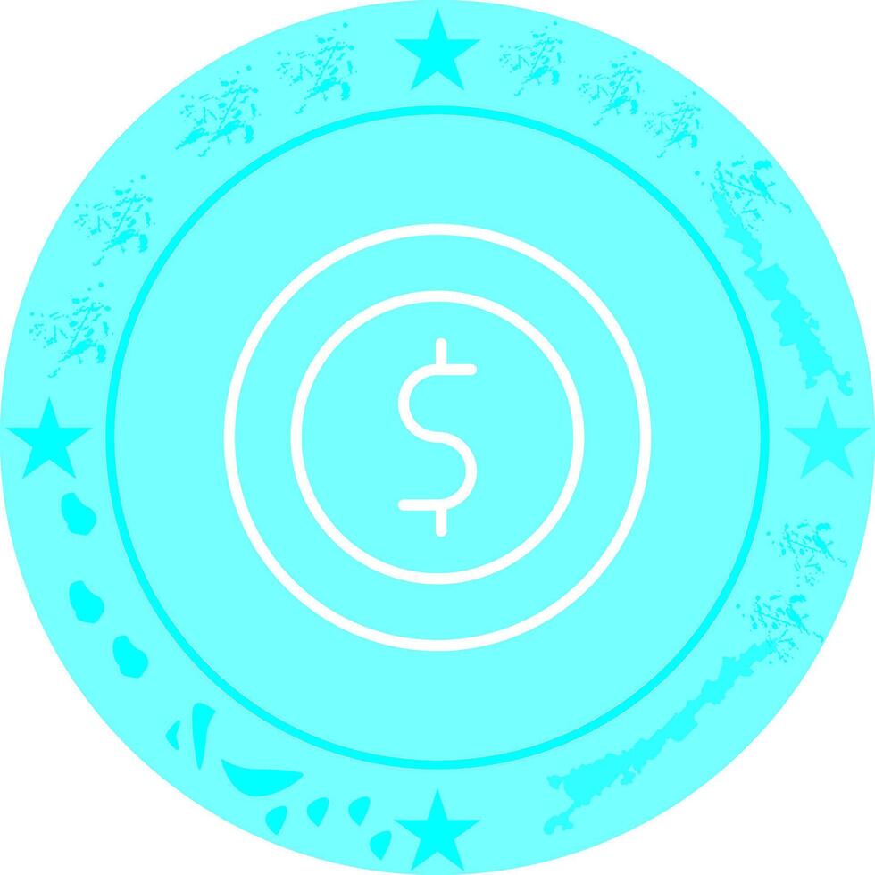 Coin Icon Design vector