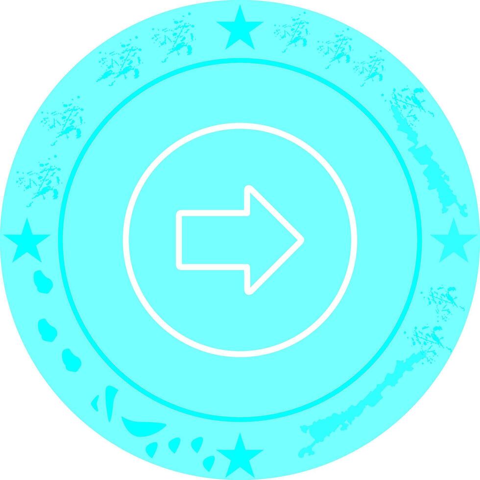 Right Arrow Icon Design vector