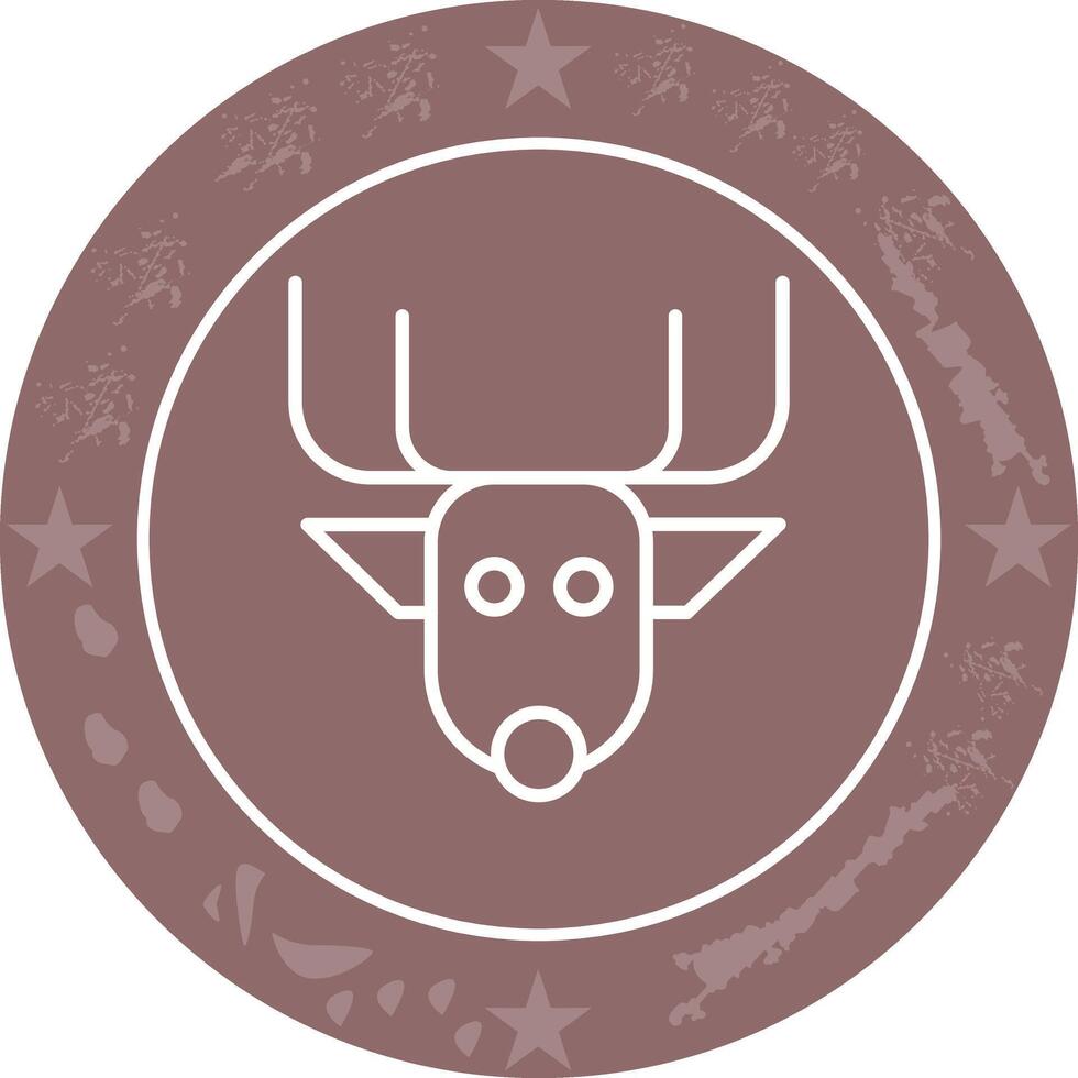 Rudolf Icon Design vector
