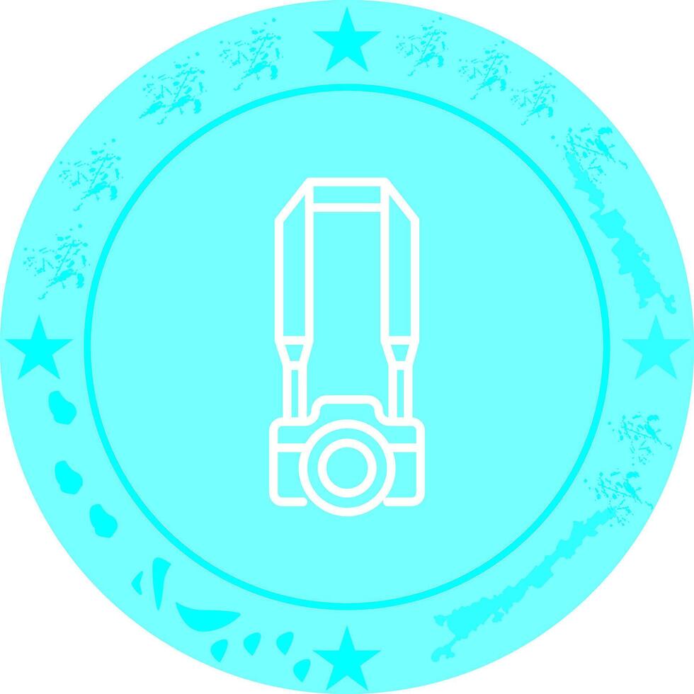 Camera Straps Icon Design vector