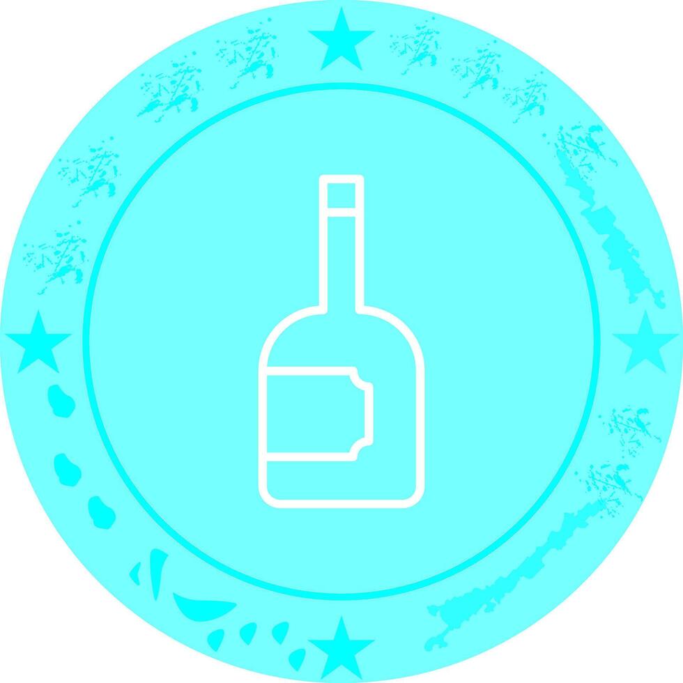 Wine Bottle Icon Design vector