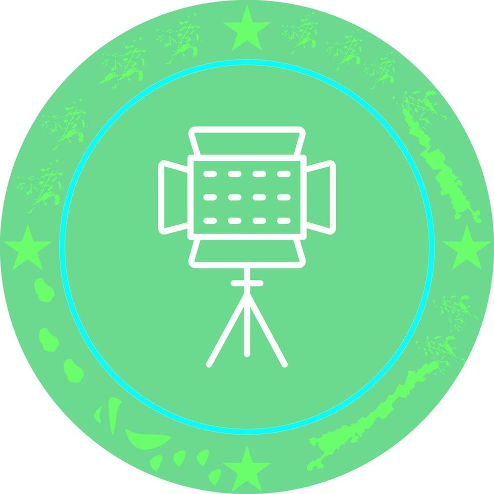 Photography Lighting Icon Design vector