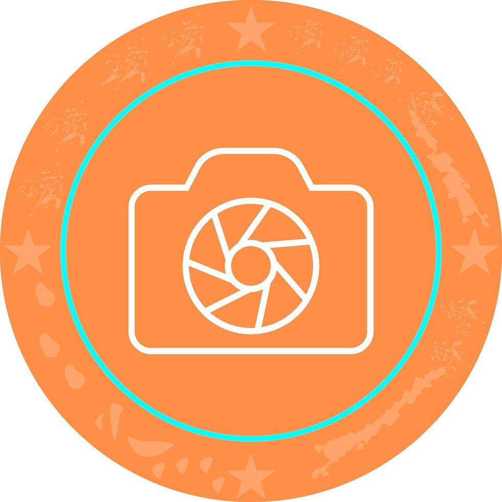 Lens Magic Icon Design vector