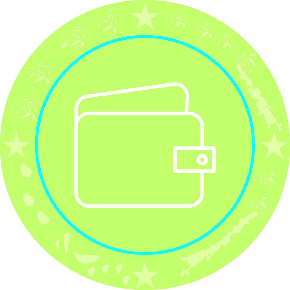 Wallet Icon Design vector